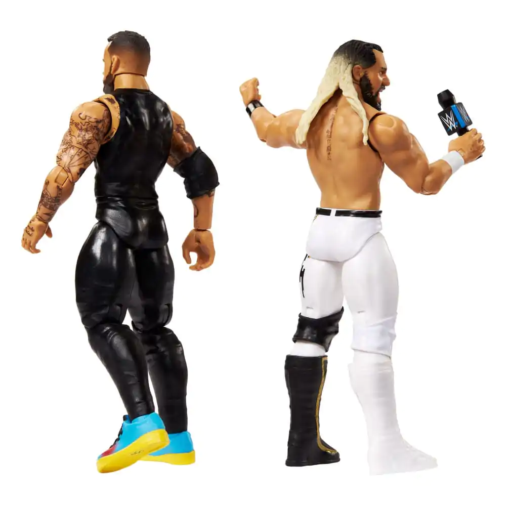 WWE Main Event Showdown Action Figures CM Punk vs Seth "Freakin" Rollins 2-Pack 15 cm product photo