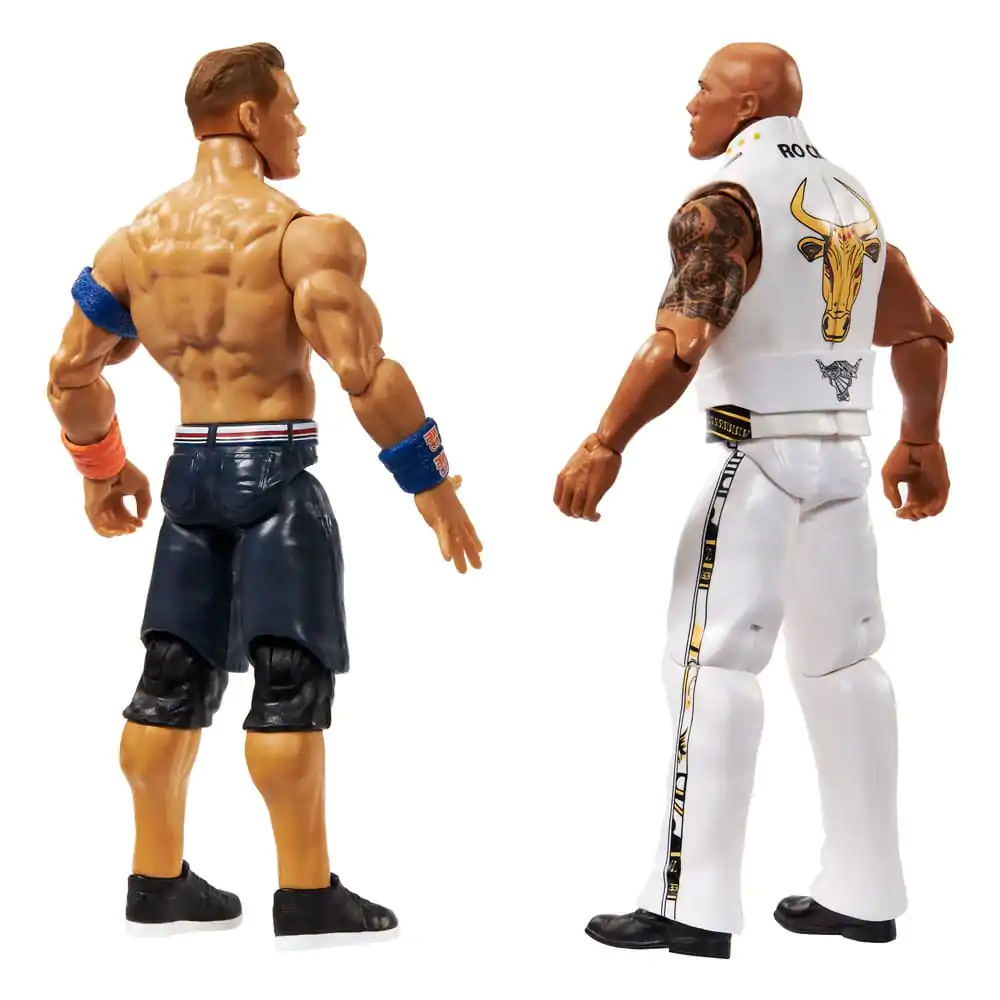 WWE Main Event Showdown Action Figures The Rock Final Boss vs John Cena 2-Pack 15 cm product photo