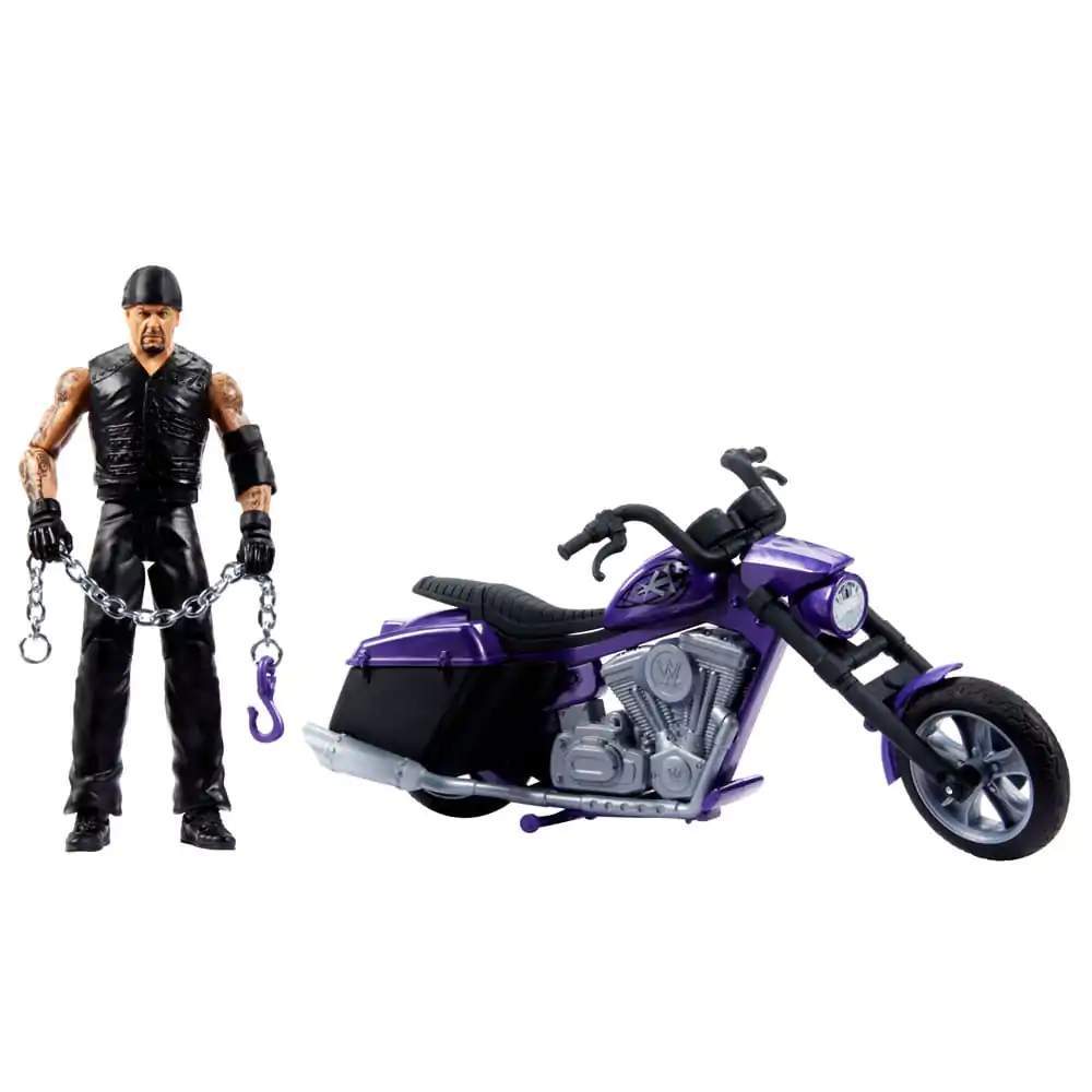 WWE Wrekkin' Vehicle Big Evil Slamcycle with Undertaker Action Figure 15 cm termékfotó