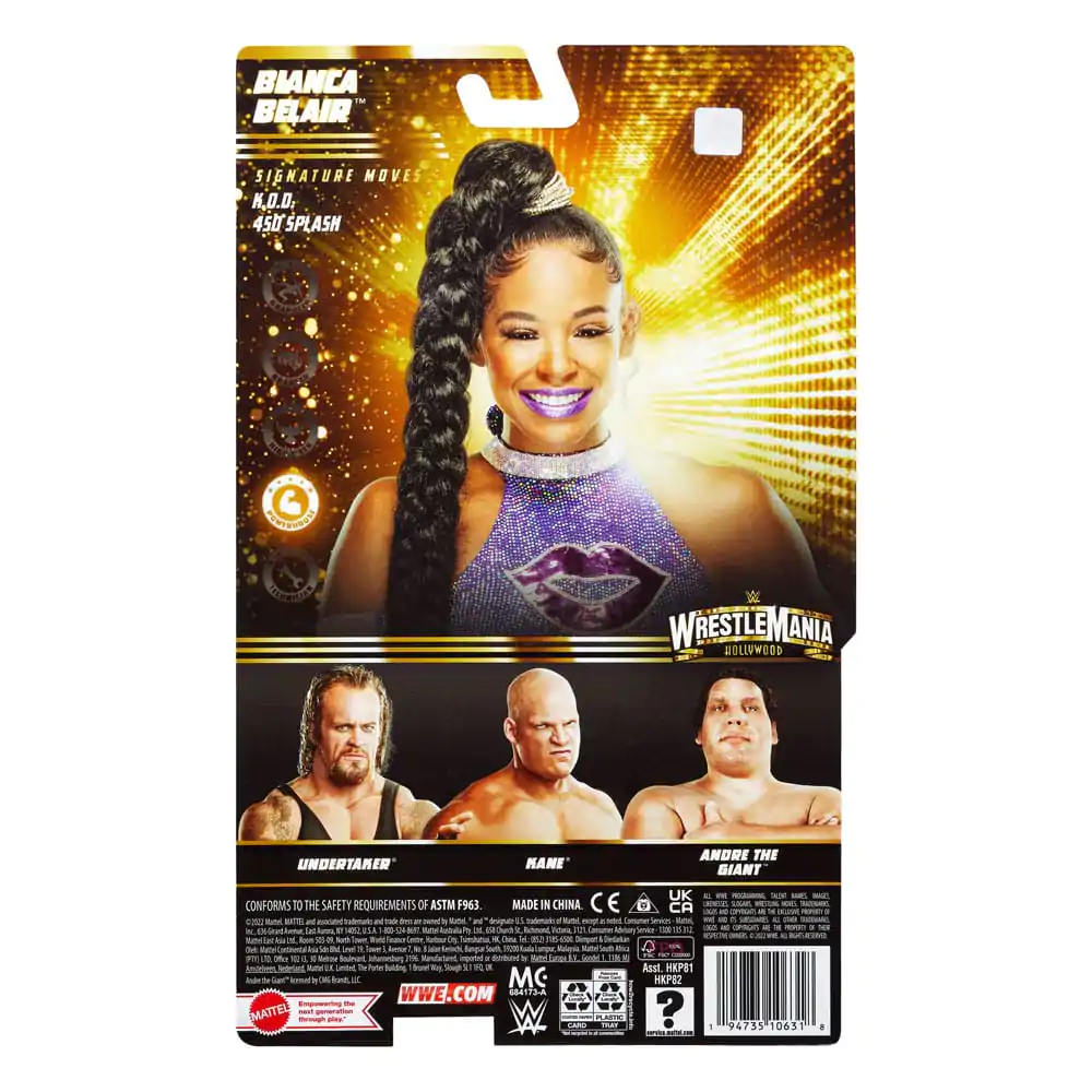 WWE WrestleMania Action Figure Bianca Belair 15 cm termékfotó