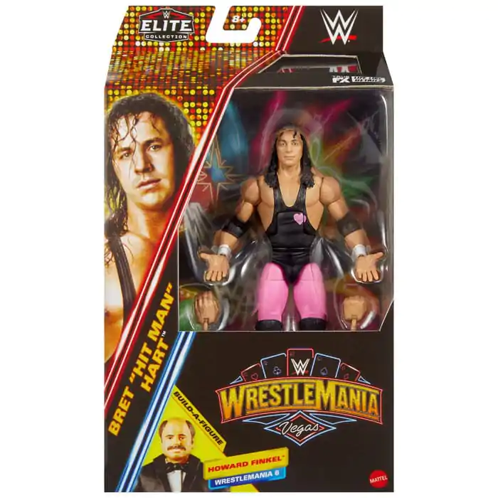 WWE WrestleMania Elite Collection Action Figure Bret "Hit Man" Hart 15 cm termékfotó