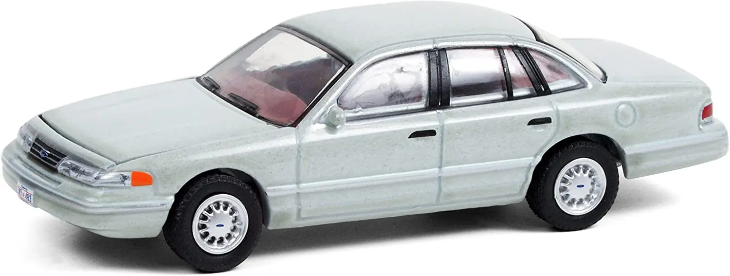 X-Files Diecast Model 1/64 1993 Ford Crown Victoria Washington D.C. Unmarked Agent product photo