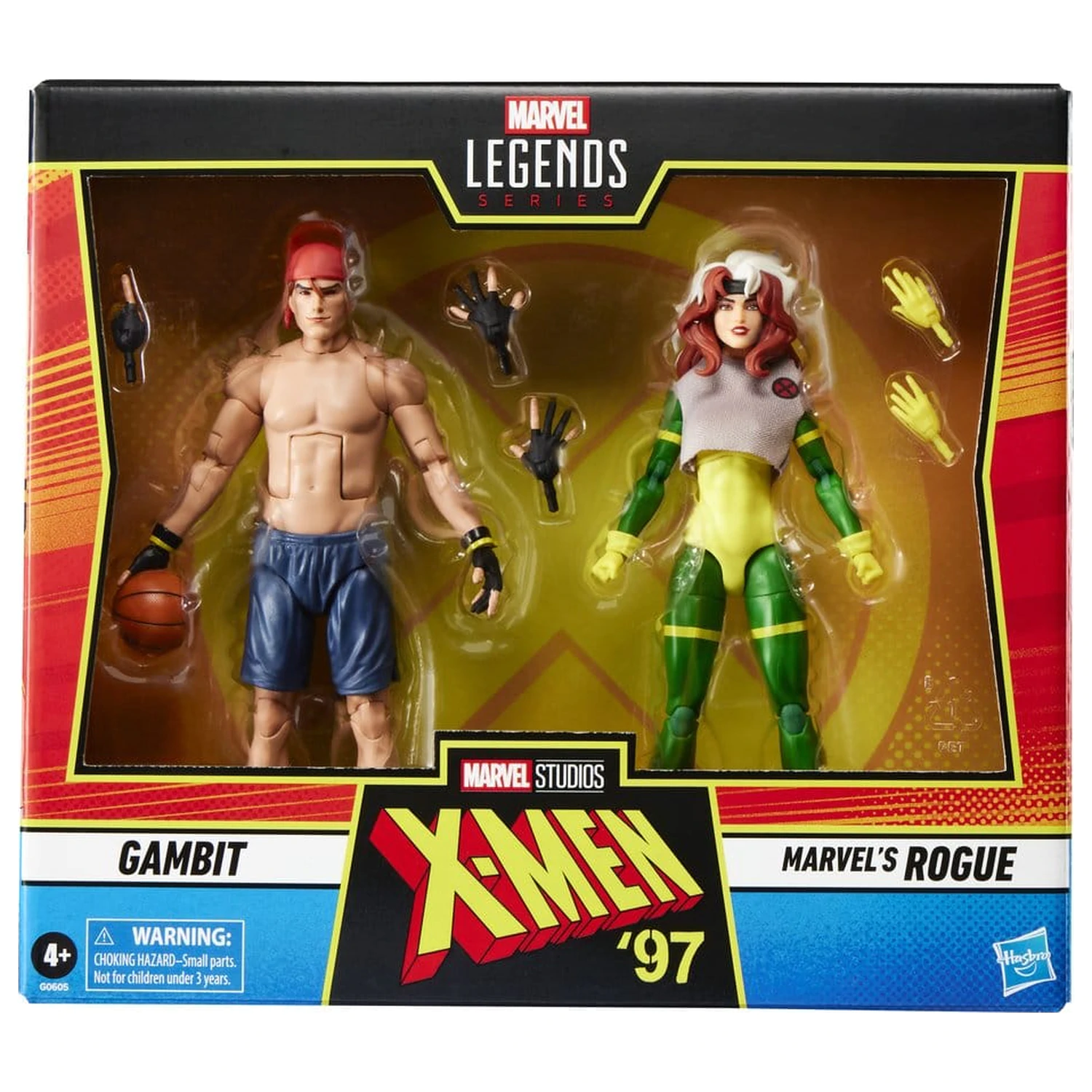 X-Men '97 Marvel Legends Action Figure 2-Pack Gambit & Marvel's Rogue 15 cm product photo