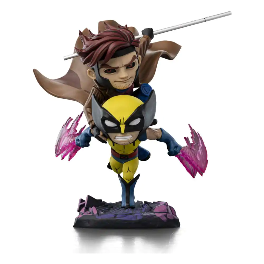 X-Men 97 Mini Co. PVC Figure Gambit and Wolverine 23 cm termékfotó