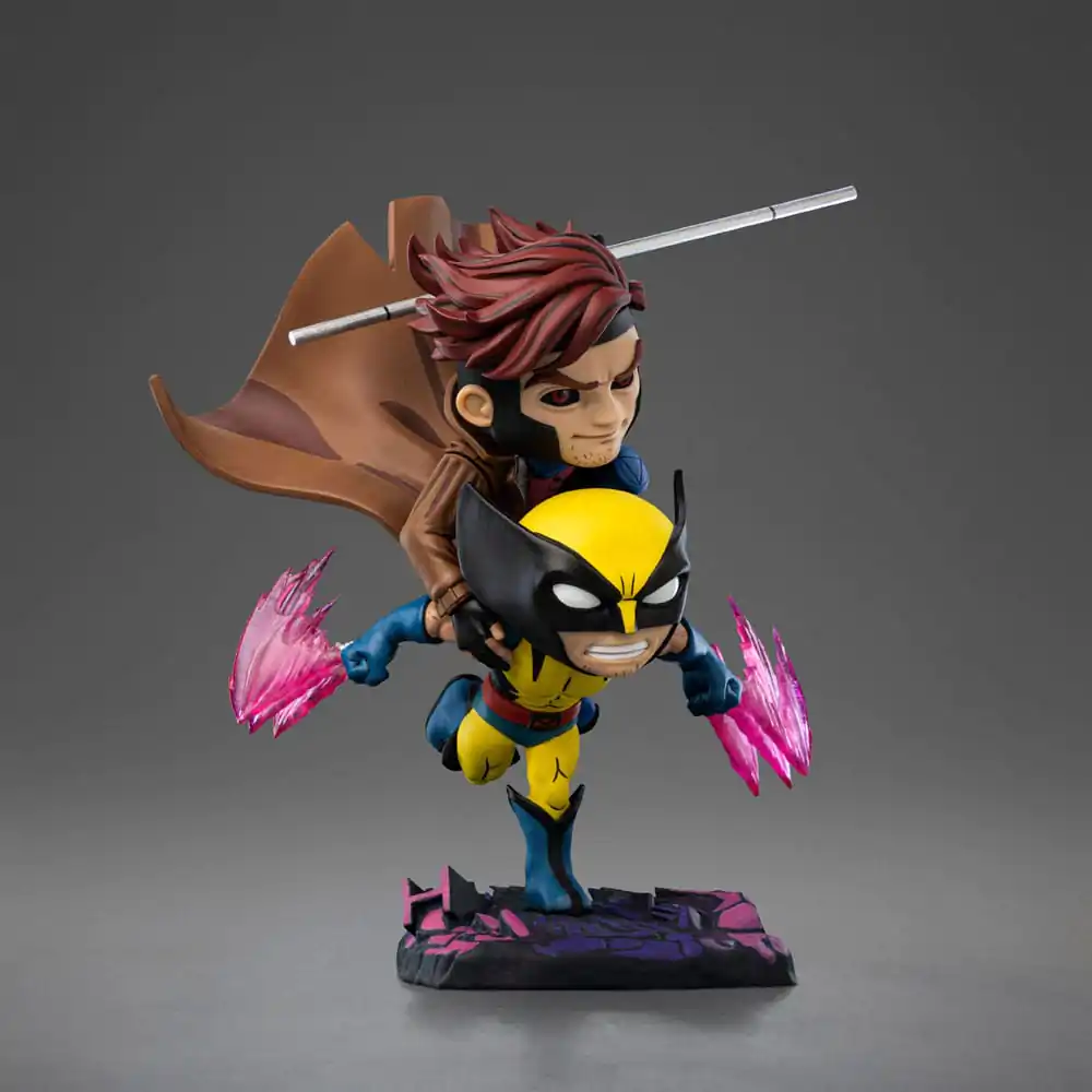 X-Men 97 Mini Co. PVC Figure Gambit and Wolverine 23 cm termékfotó