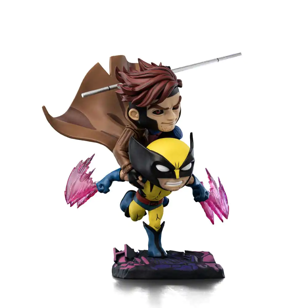 X-Men 97 Mini Co. PVC Figure Gambit and Wolverine 23 cm termékfotó