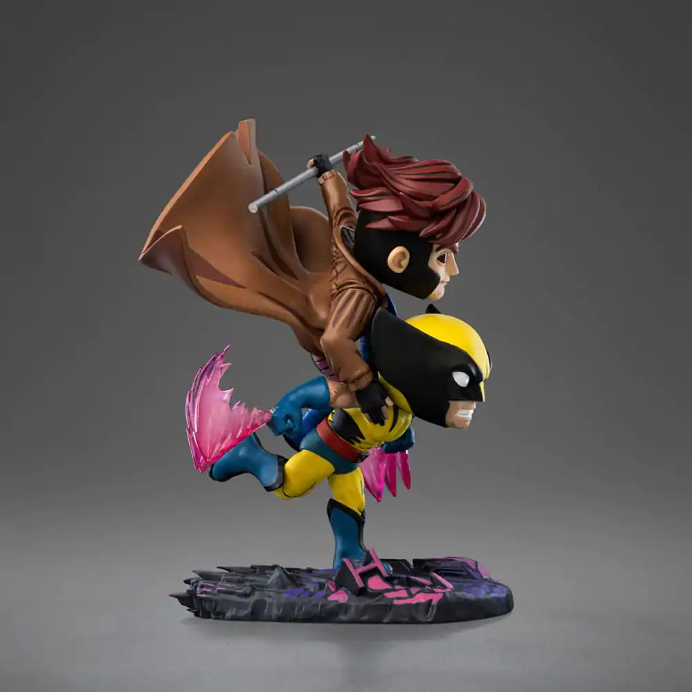 X-Men 97 Mini Co. PVC Figure Gambit and Wolverine 23 cm termékfotó