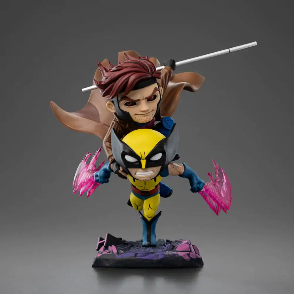 X-Men 97 Mini Co. PVC Figure Gambit and Wolverine 23 cm termékfotó