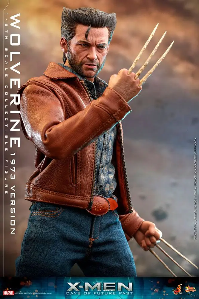 X-Men Days of Future Past Movie Masterpiece Action Figure 1/6 Wolverine (1973 Version) 30 cm termékfotó