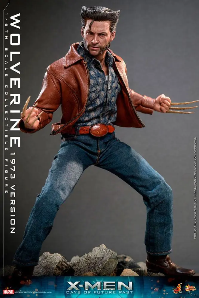 X-Men Days of Future Past Movie Masterpiece Action Figure 1/6 Wolverine (1973 Version) 30 cm termékfotó