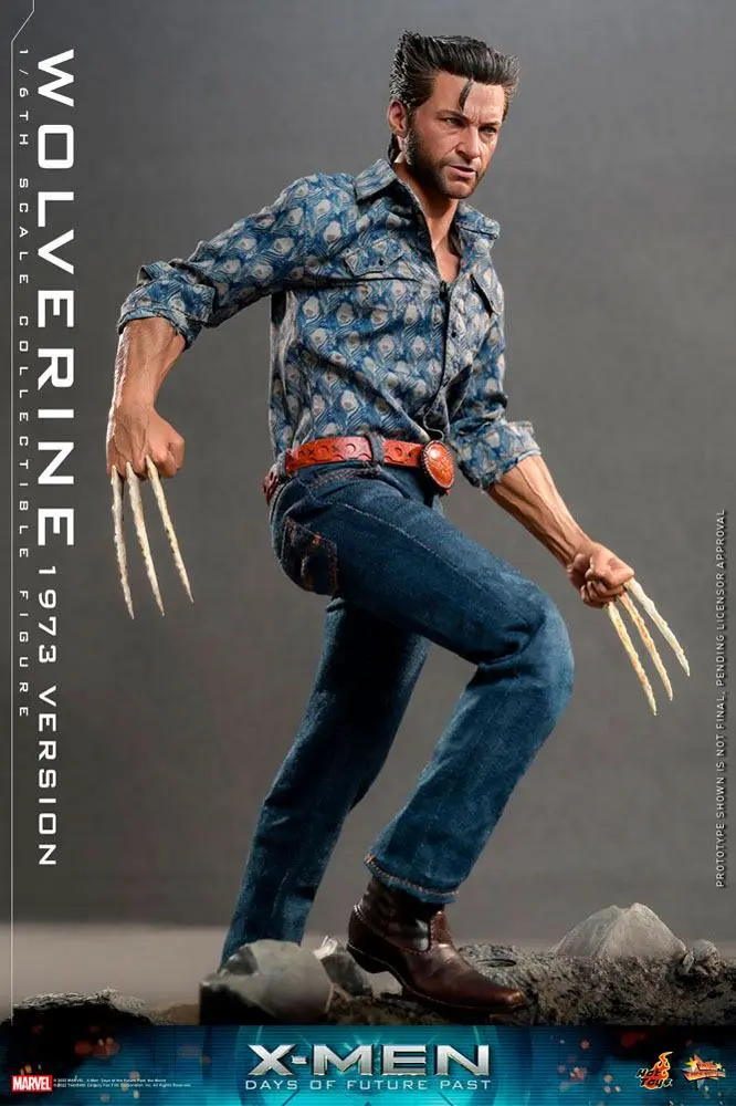 X-Men Days of Future Past Movie Masterpiece Action Figure 1/6 Wolverine (1973 Version) 30 cm termékfotó