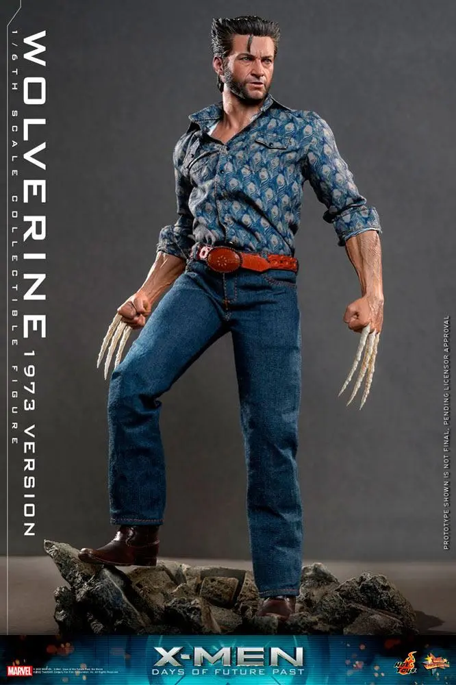 X-Men Days of Future Past Movie Masterpiece Action Figure 1/6 Wolverine (1973 Version) 30 cm termékfotó