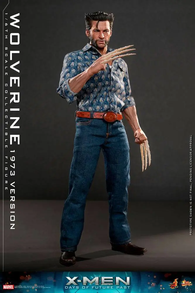 X-Men Days of Future Past Movie Masterpiece Action Figure 1/6 Wolverine (1973 Version) 30 cm termékfotó