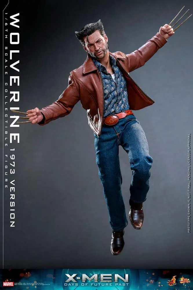 X-Men Days of Future Past Movie Masterpiece Action Figure 1/6 Wolverine (1973 Version) 30 cm termékfotó