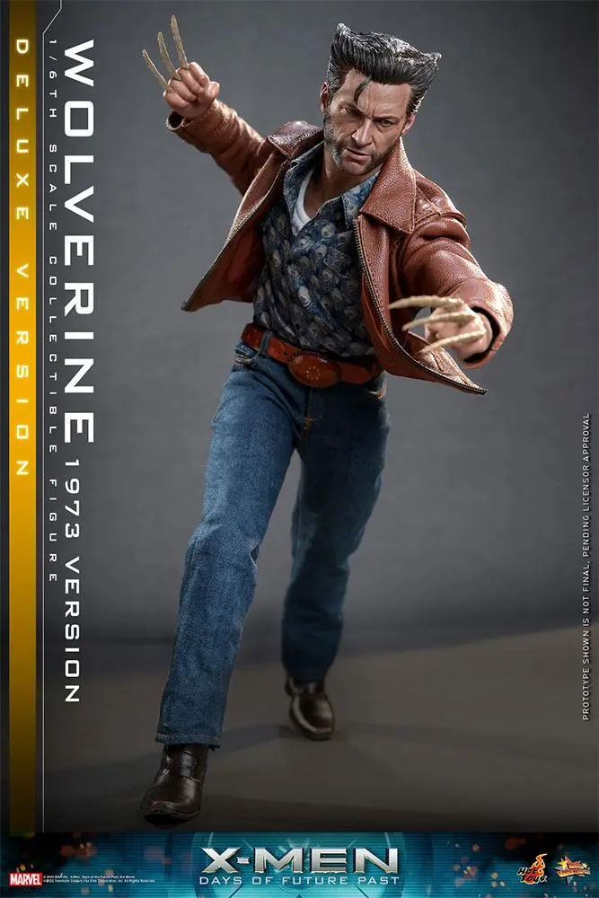 X-Men Days of Future Past Movie Masterpiece Action Figure 1/6 Wolverine (1973 Version) Deluxe Version 30 cm termékfotó