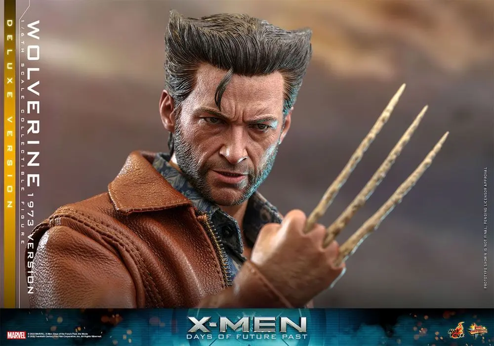 X-Men Days of Future Past Movie Masterpiece Action Figure 1/6 Wolverine (1973 Version) Deluxe Version 30 cm termékfotó