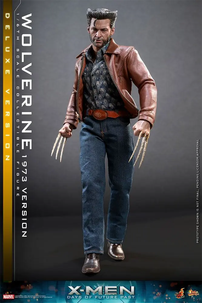 X-Men Days of Future Past Movie Masterpiece Action Figure 1/6 Wolverine (1973 Version) Deluxe Version 30 cm termékfotó