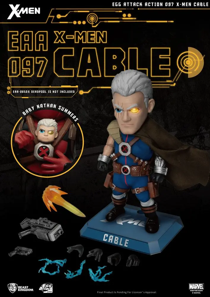 X-Men Egg Attack Action Figure Cable 17 cm product photo