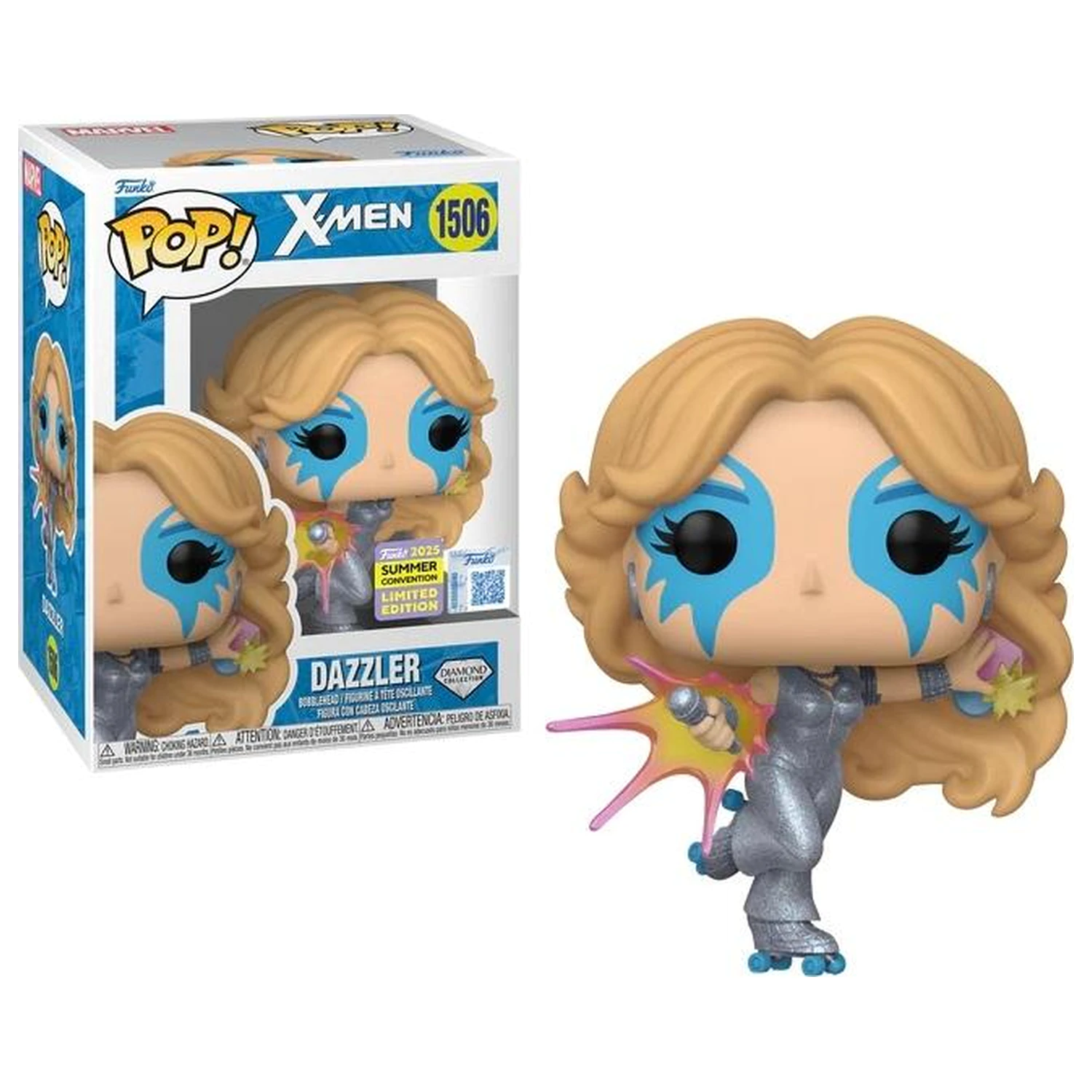 X-Men Funko POP! Vinyl Figure Dazzler (Diamond) *Exclusive Version* 9 cm  product photo