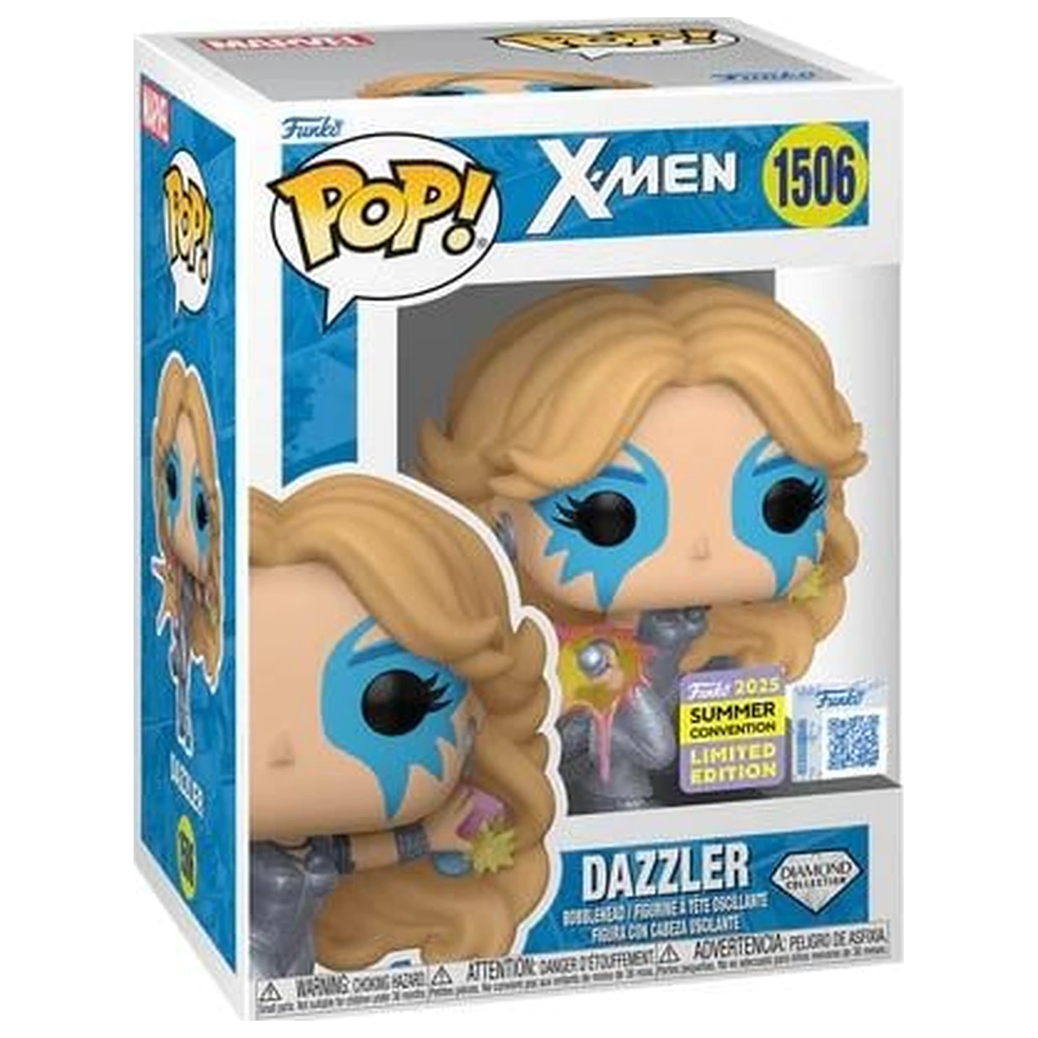 X-Men Funko POP! Vinyl Figure Dazzler (Diamond) *Exclusive Version* 9 cm  product photo