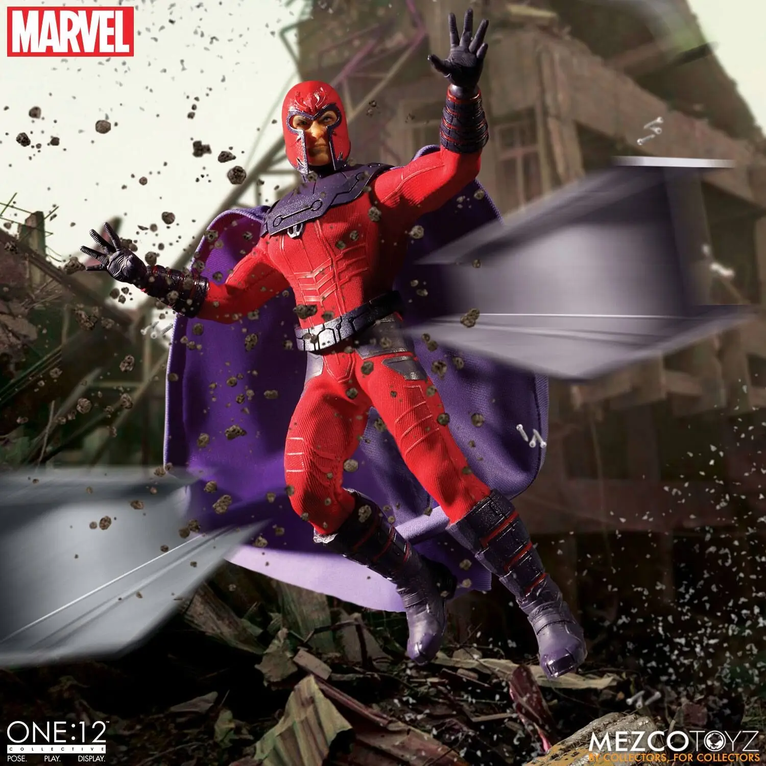 Marvel Action Figure 1/12 Magneto 17 cm product photo