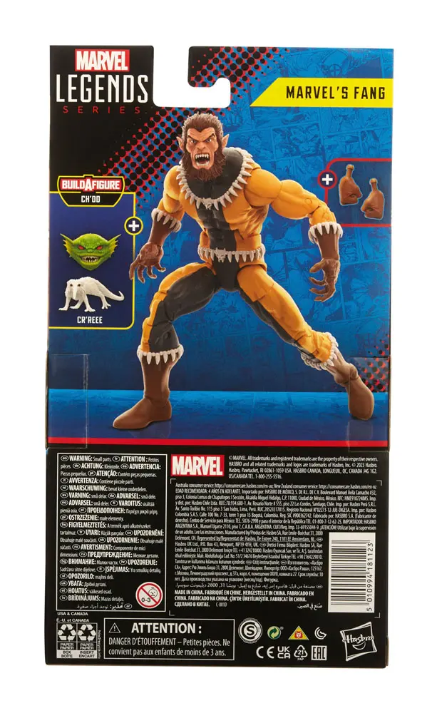 X-Men Marvel Legends Action Figure Ch'od BAF: Marvel's Fang 15 cm product photo