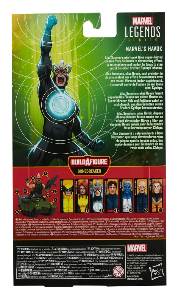 X-Men Marvel Legends Series Action Figure 2022 Marvel's Havok 15 cm product photo