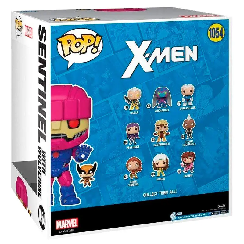 X-Men Super Sized Jumbo POP! Vinyl Figure Sentinel with Wolverine 25 cm product photo