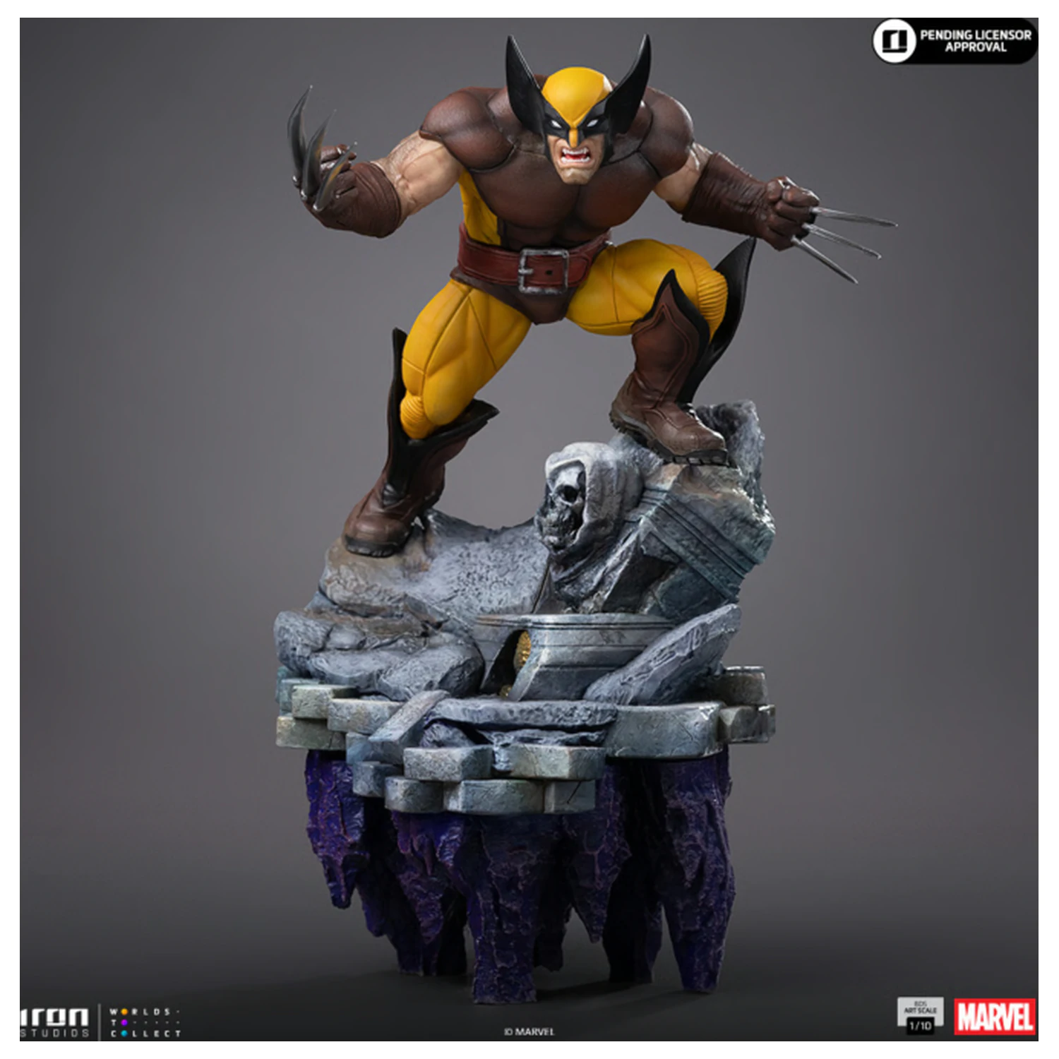 X-Men Wolverine Infinity Gauntlet Diorama Art Scale 1/10 25cm product photo