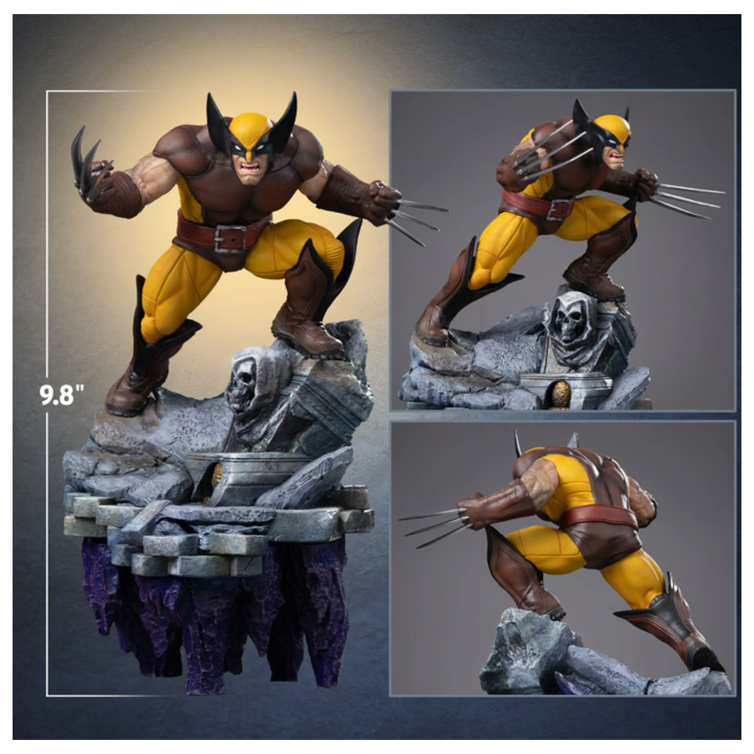 X-Men Wolverine Infinity Gauntlet Diorama Art Scale 1/10 25cm product photo