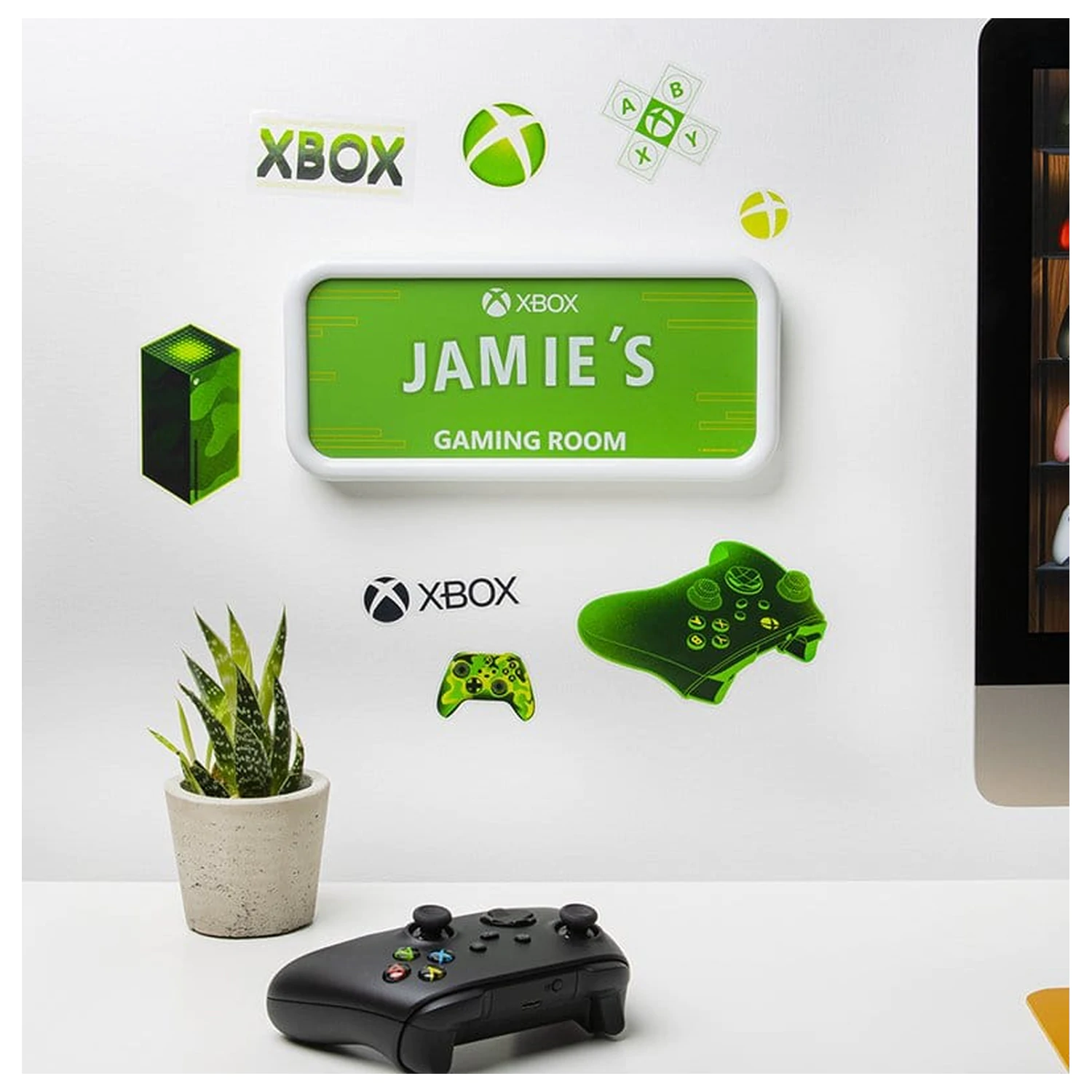 Xbox Wall Lamp Light up Room Sign V2 product photo