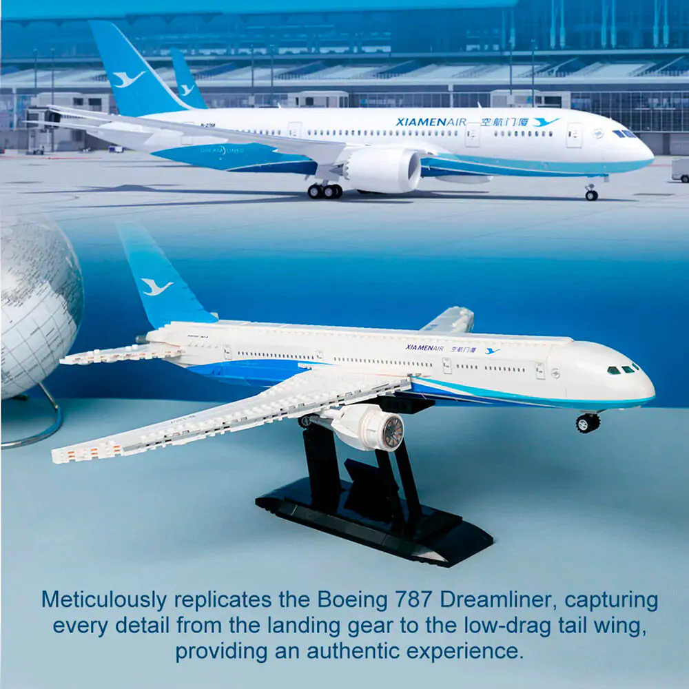 Xiamen Air Boeing 787 Construction Kit 745pcs product photo