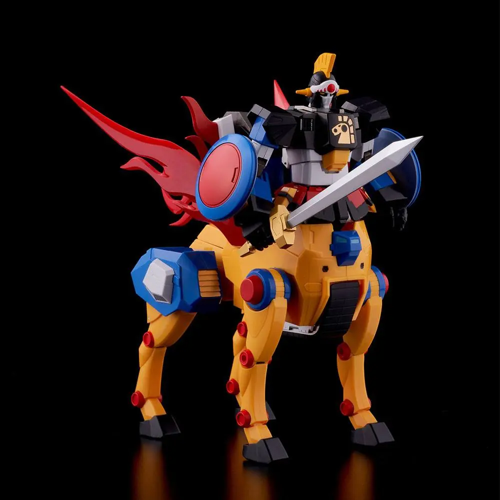 Yattodetaman PVC / Diecast Action Figure Riobot Daikyojin &amp; Daitenba 15 - 16 cm product photo