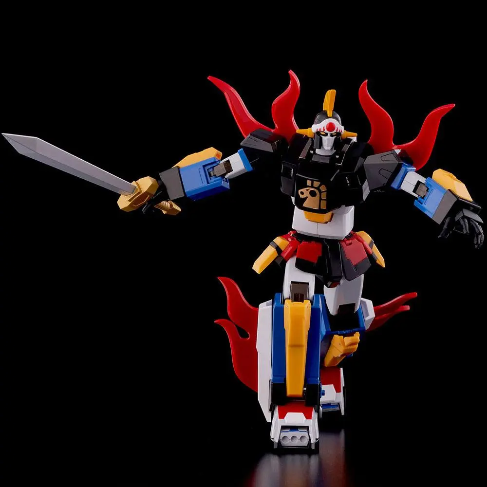 Yattodetaman PVC / Diecast Action Figure Riobot Daikyojin &amp; Daitenba 15 - 16 cm product photo