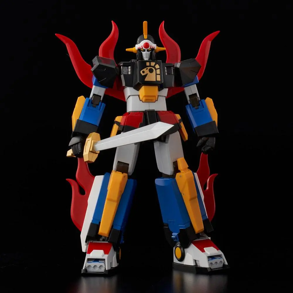 Yattodetaman PVC / Diecast Action Figure Riobot Daikyojin &amp; Daitenba 15 - 16 cm product photo
