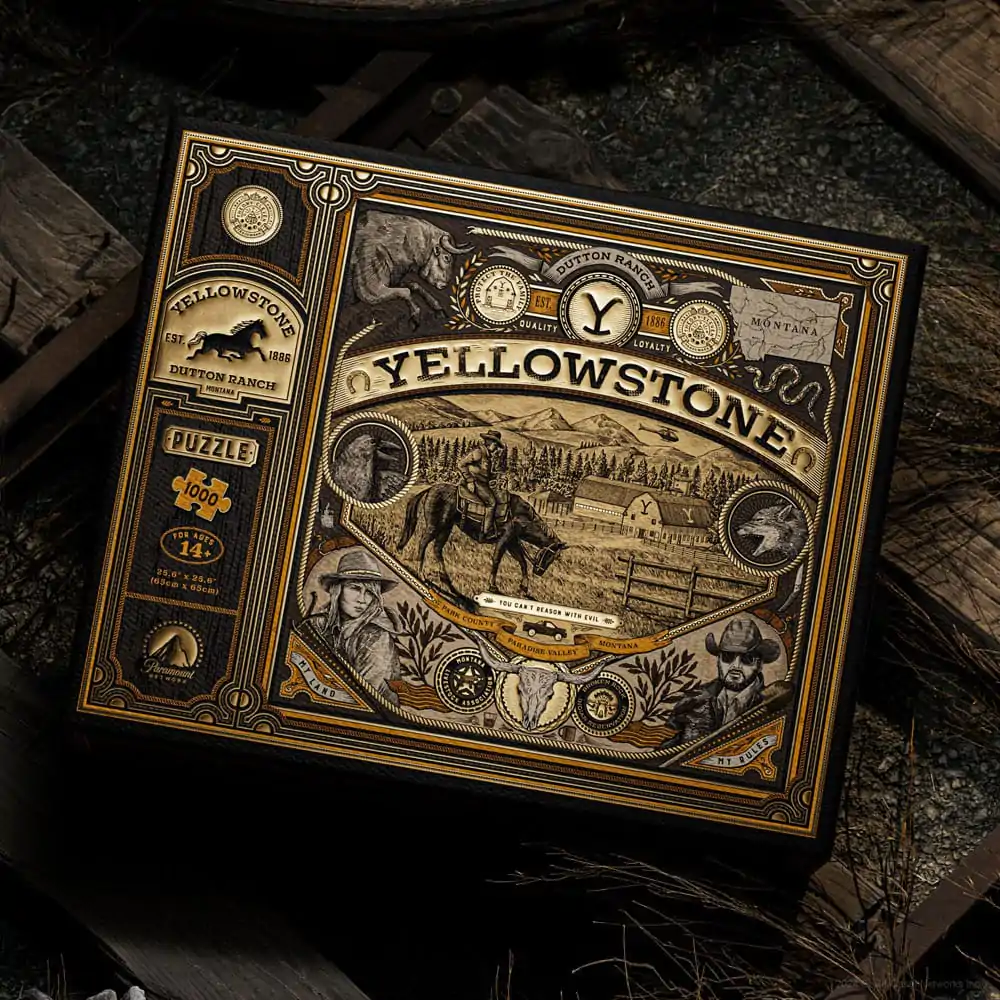 Yellowstone multi-dimensional puzzle (1000 pieces) product photo