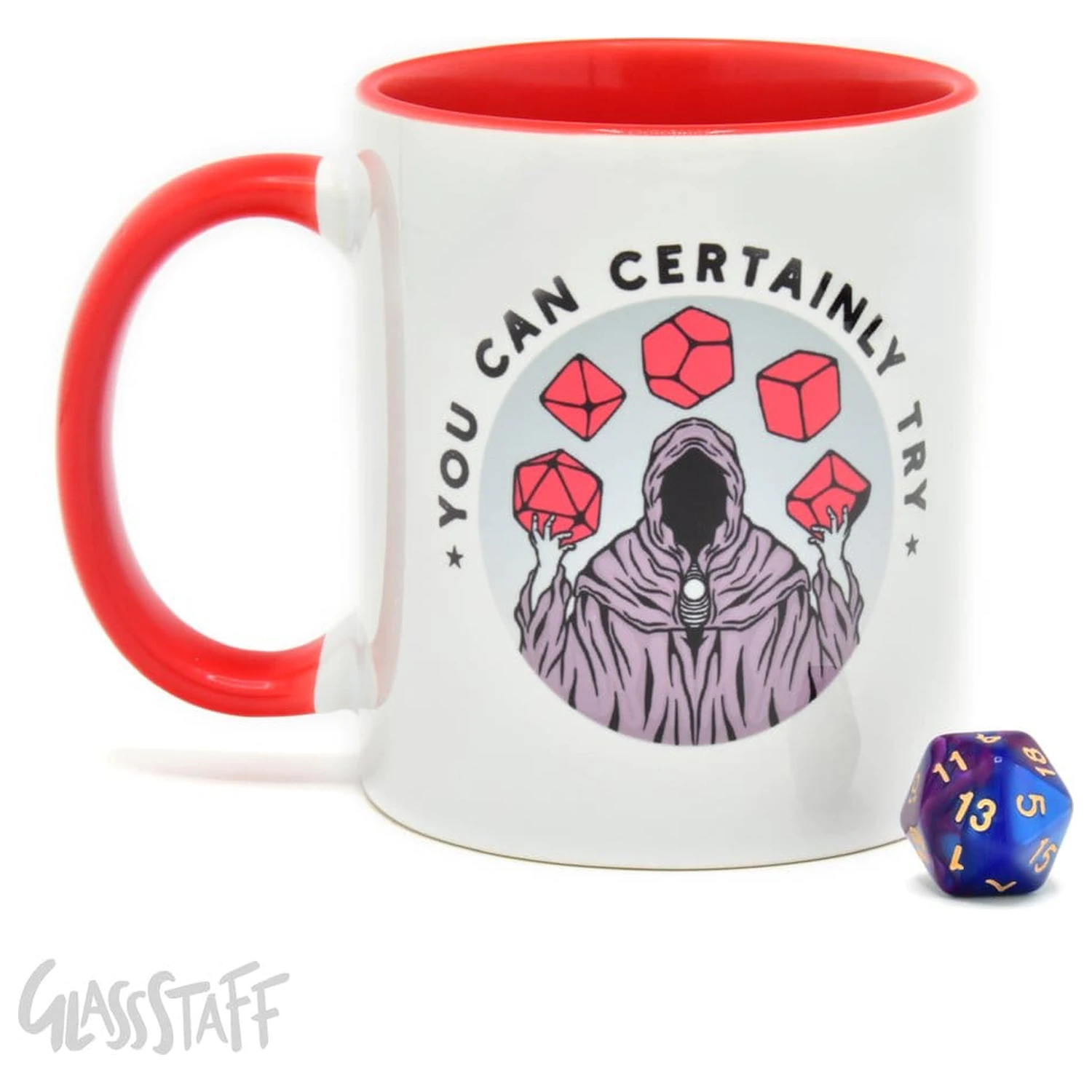 You can certainly try Gift Set Mug & Dice D20 product photo