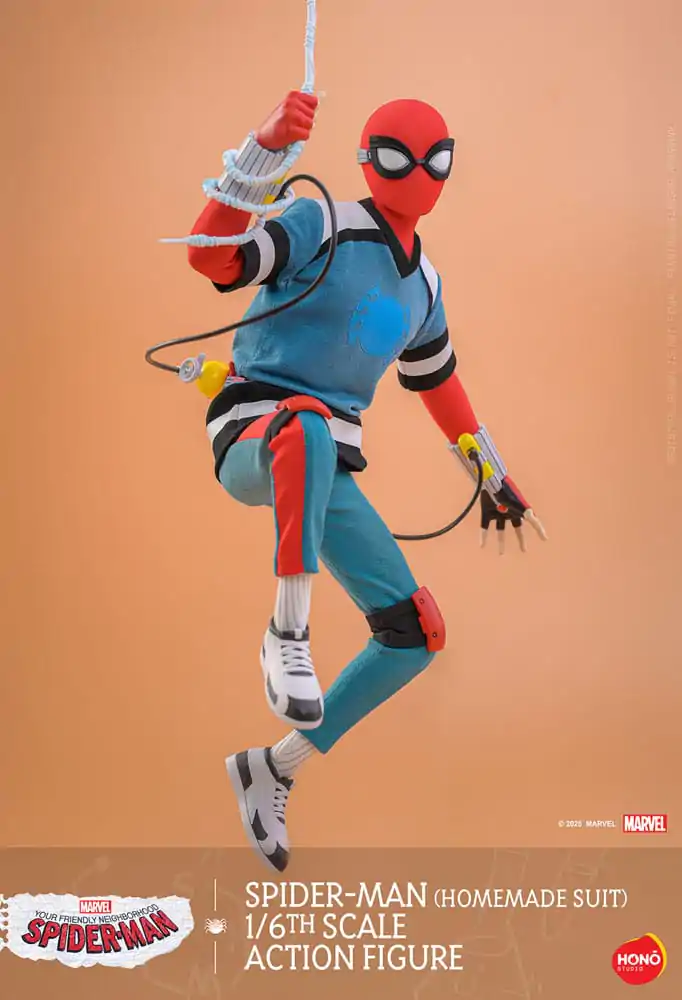 Your Friendly Neighborhood Spider-Man Action Figure 1/6 Spider-Man (Homemade Suit) 29 cm product photo