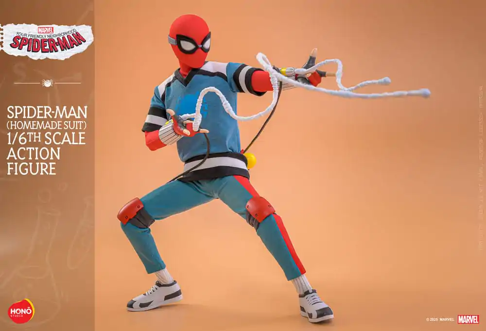 Your Friendly Neighborhood Spider-Man Action Figure 1/6 Spider-Man (Homemade Suit) 29 cm product photo