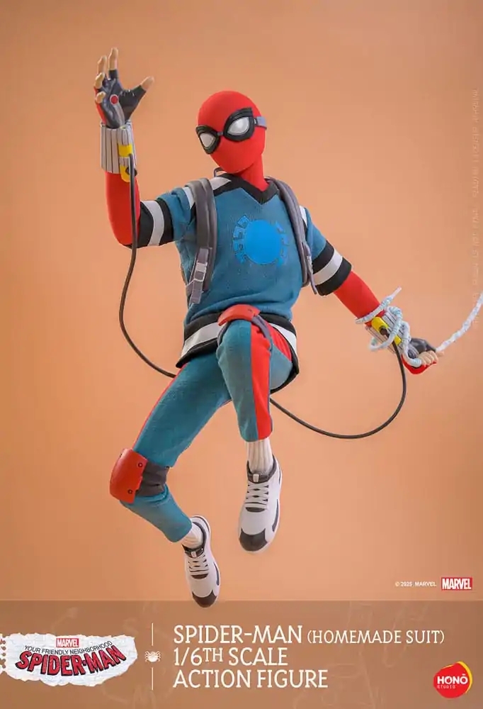 Your Friendly Neighborhood Spider-Man Action Figure 1/6 Spider-Man (Homemade Suit) 29 cm product photo