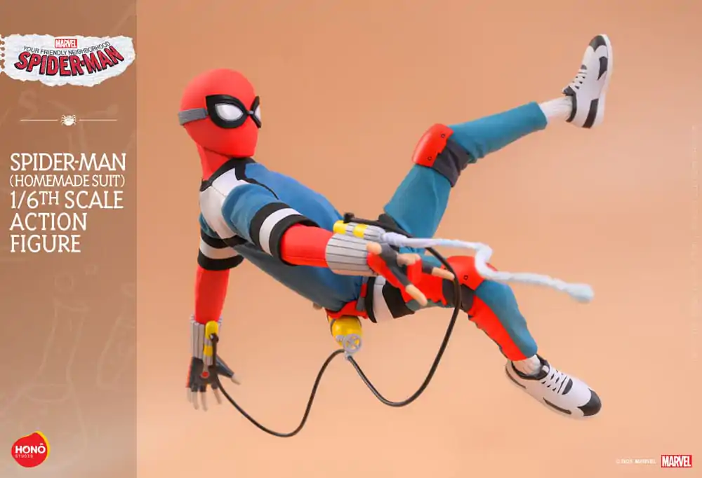 Your Friendly Neighborhood Spider-Man Action Figure 1/6 Spider-Man (Homemade Suit) 29 cm product photo