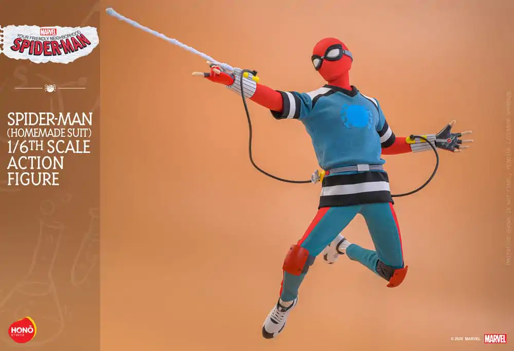 Your Friendly Neighborhood Spider-Man Action Figure 1/6 Spider-Man (Homemade Suit) 29 cm product photo