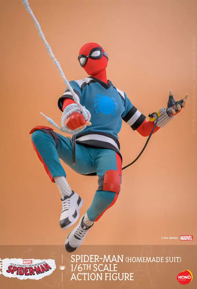 Your Friendly Neighborhood Spider-Man Action Figure 1/6 Spider-Man (Homemade Suit) 29 cm product photo