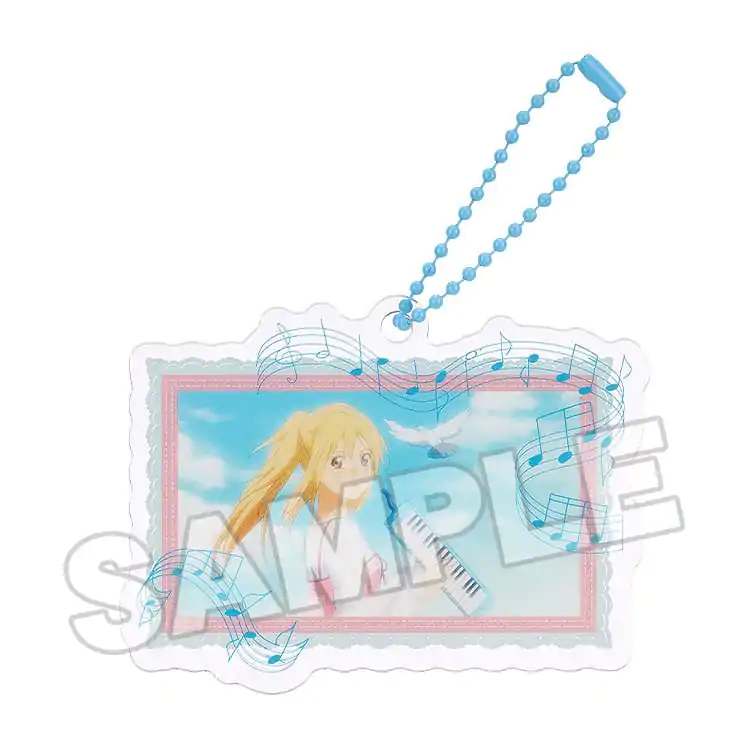 Your Lie in April Acrylic Keychain Anime Scene D 8 cm termékfotó