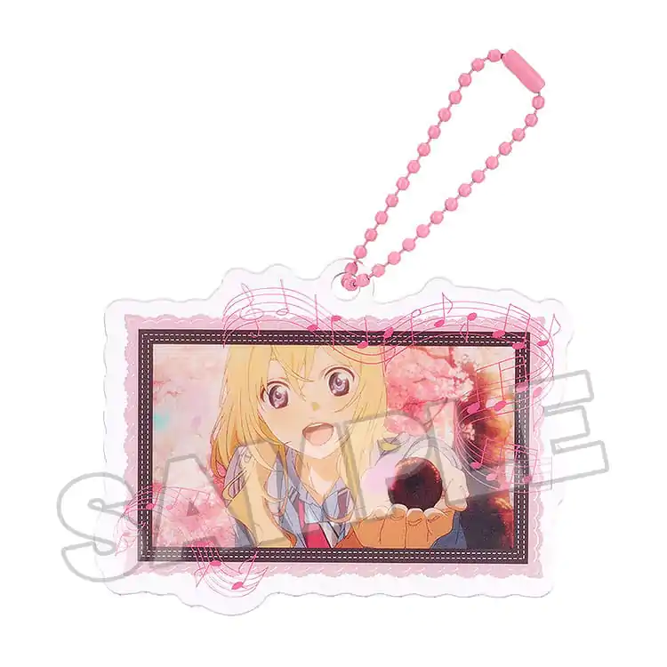 Your Lie in April Acrylic Keychain Anime Scene A 8 cm termékfotó