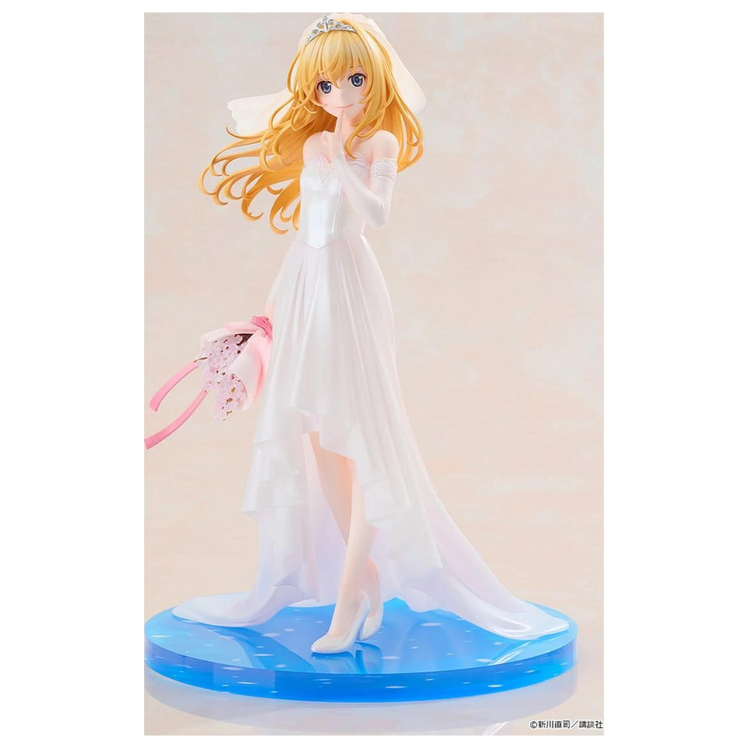 Your Lie in April G.S. Collection PVC Figure 1/7 Kaori Miyazono Wedding Dress Ver. 22 cm product photo