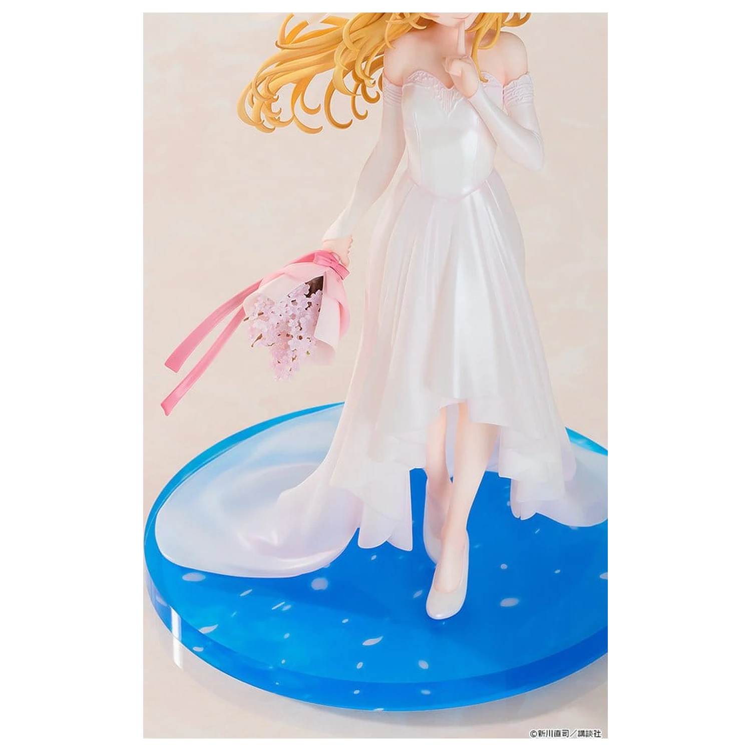 Your Lie in April G.S. Collection PVC Figure 1/7 Kaori Miyazono Wedding Dress Ver. 22 cm product photo