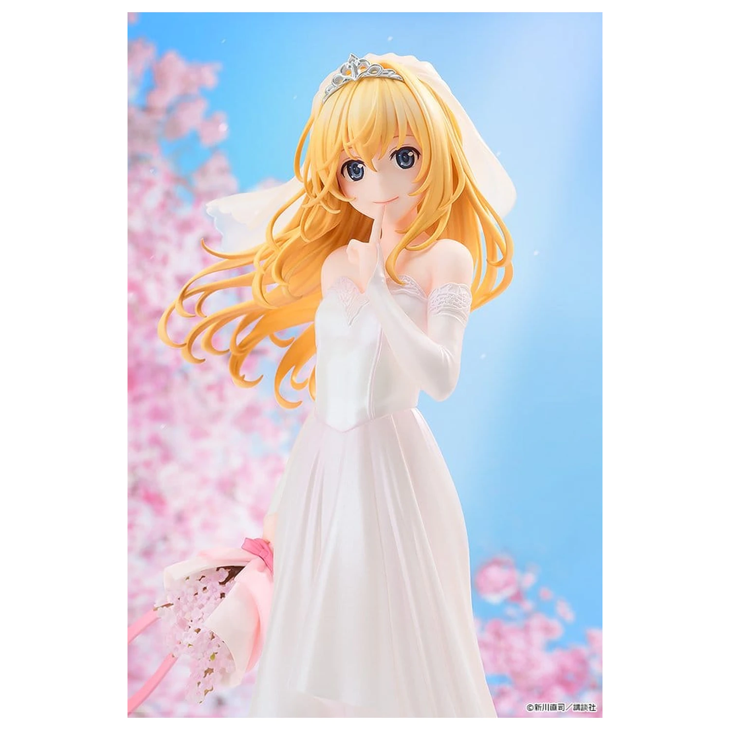 Your Lie in April G.S. Collection PVC Figure 1/7 Kaori Miyazono Wedding Dress Ver. 22 cm product photo