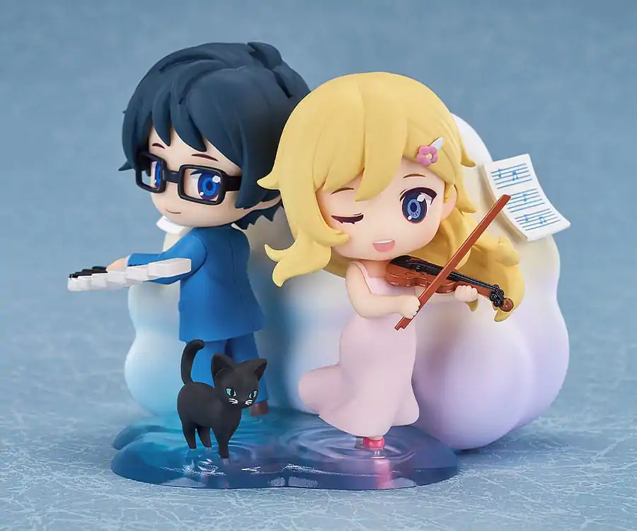 Your Lie in April Qset Mini Figure 2-Pack Kaori Miyazono & Kosei Arima 9 cm termékfotó