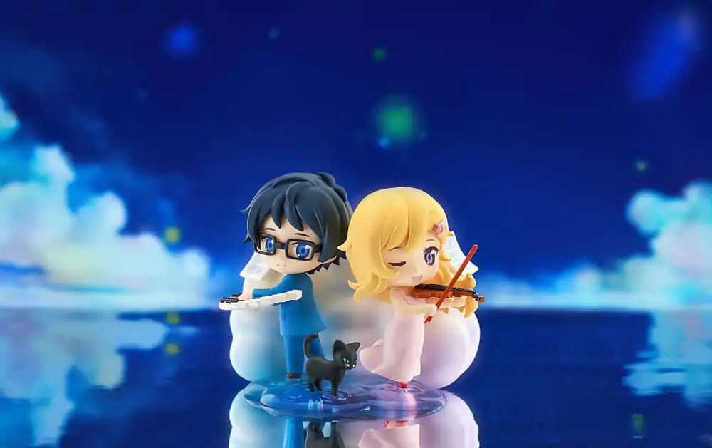 Your Lie in April Qset Mini Figure 2-Pack Kaori Miyazono & Kosei Arima 9 cm termékfotó